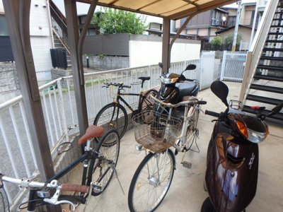 【その他共用部分】 | ルシエール甲東園 | 駐輪スペースです