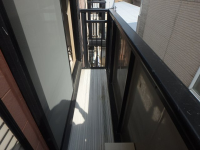 【バルコニー】 | レディー中屋 | 陽当たり良好なバルコニーです