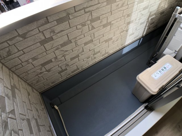 アート小若江のバルコニー
