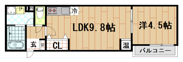 アート小若江の間取り