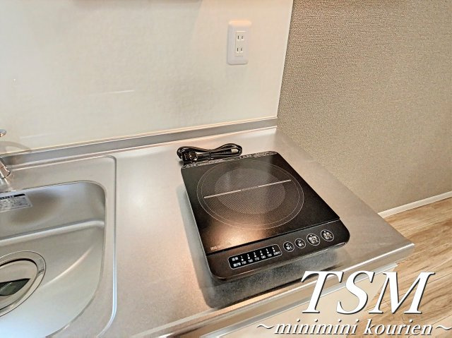 アンベリールメゾンのキッチン|ＩＨコンロ付き