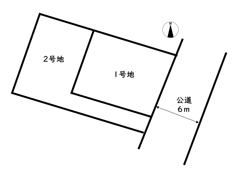 赤穂市尾崎／新築戸建の区画図