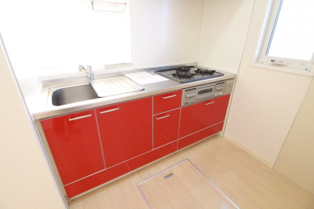 クレストコートAのキッチン