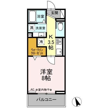 【間取り】 | D-chambre 芝田