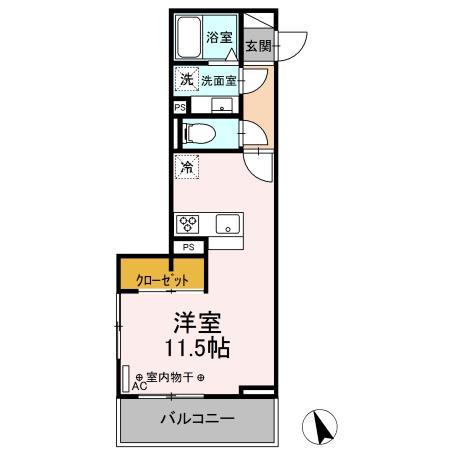 【間取り】 | D-chambre 芝田