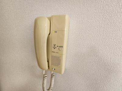 プチフラット三条のセキュリティ|インターホン