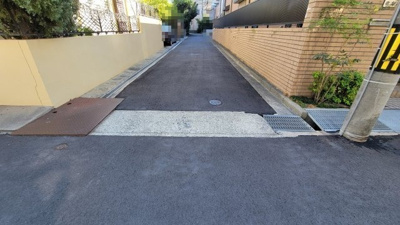 【周辺】 | 夙川安井町戸建 | 北側前面道路