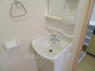 リヴィエール口田の洗面所|洗面化粧台