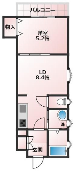 【間取り】 | ラモーナ豊南町南