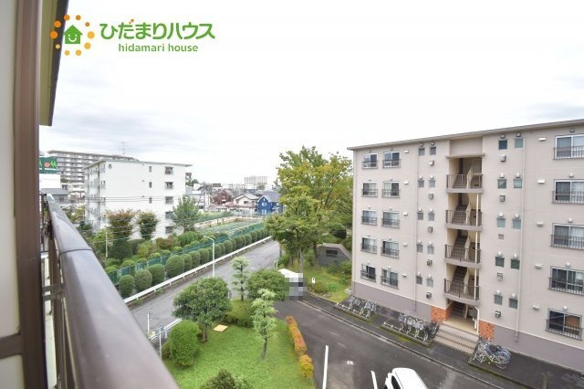 見沼区大谷　中古マンション　大宮七里グリーンハイツ6号棟の展望