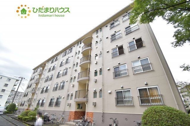 見沼区大谷　中古マンション　大宮七里グリーンハイツ6号棟の外観