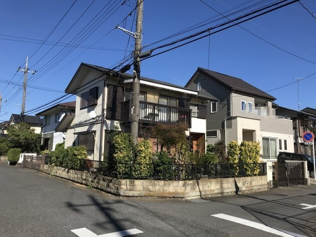 鴻巣市緑町の売地の外観