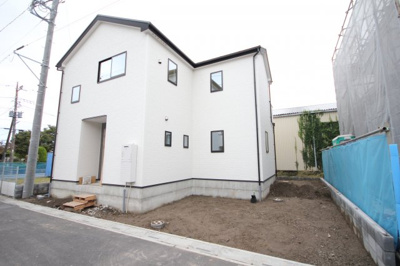 【外観】 | 戸ヶ崎リナージュ8号棟3,490 | 駐車スペース2台可能な2階建てです