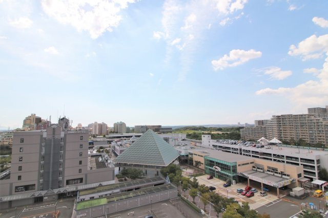 エリオ西神南3号棟の展望|陽当り良好です