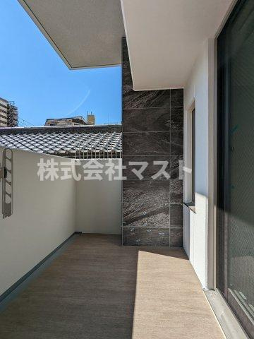 エステムコート大阪・弁天町のバルコニー