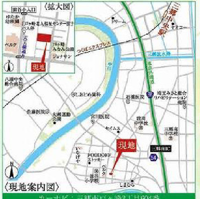 【地図】 | 戸ヶ崎リナージュ4号棟3,690