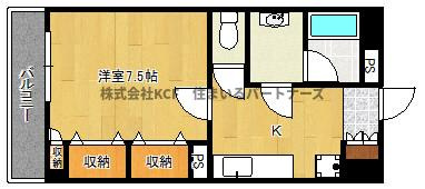 ハビタット351の間取り