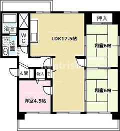 バル五番館の間取り