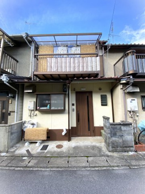 【外観】 | 松ケ崎木ノ本町　中古テラス【新品家電家具付き】