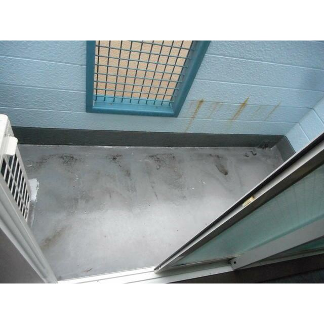 ブルーパレスのバルコニー