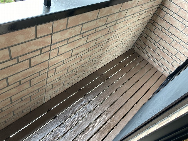 アクティブシティ高屋　Ａ棟のバルコニー