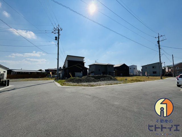 吉田YKタウンの前面道路含む現地写真