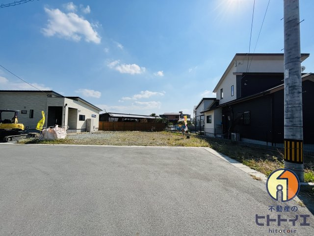 吉田YKタウンの前面道路含む現地写真