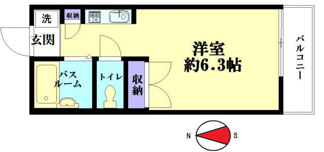 トトロの森Ⅰの間取り|陽当り良好
