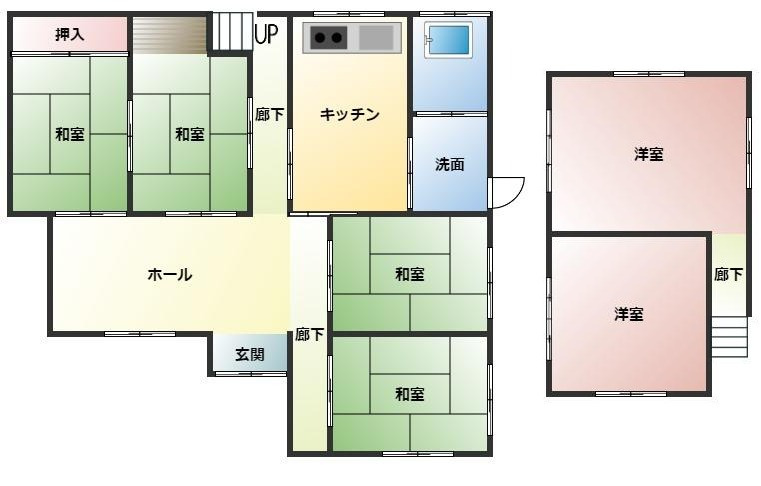 神田売家の間取り