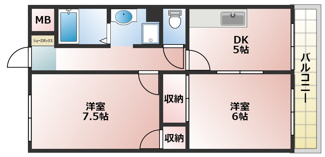 【間取り】 | ベルトピア西明石Ⅷ | 間取り