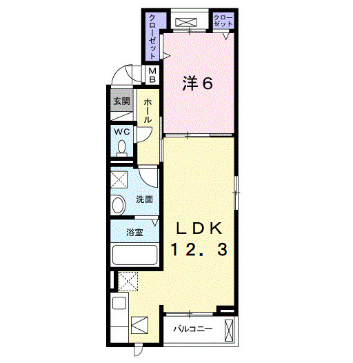 シリウスの間取り