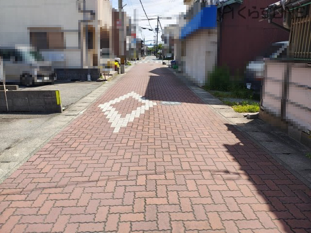 【前面道路含む現地写真】 | 姫路市網干区新在家／売土地