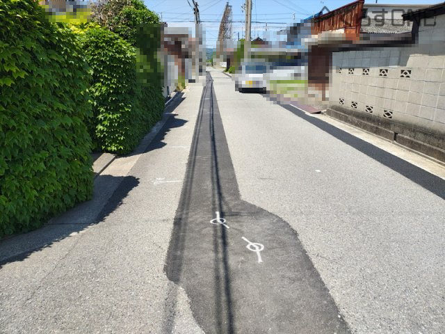 【前面道路含む現地写真】 | 姫路市網干区浜田／売土地