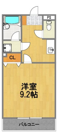 【間取り】 | ドミール奈賀