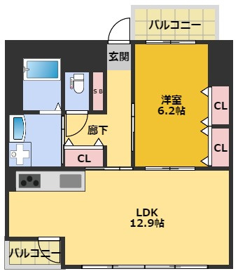 【間取り】 | プログレス泉 | 間取りです。