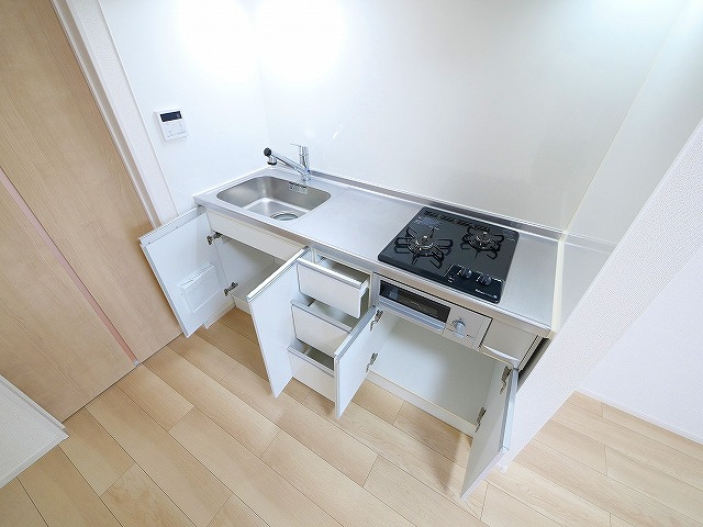 アメニティプラザ朱雀Ⅱのキッチン|キッチンでお料理をお楽しみください