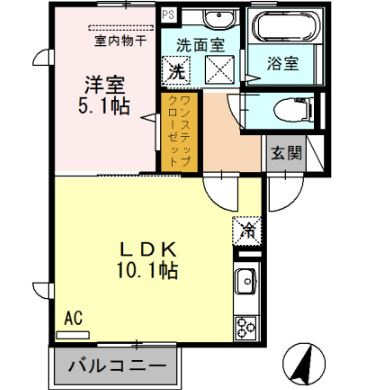 【間取り】 | フェリーチェ佐治