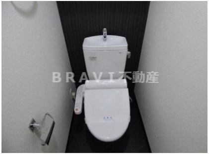グランドロアール天満橋　BRAVI不動産のトイレ|【グランドロアール天満橋】トイレです