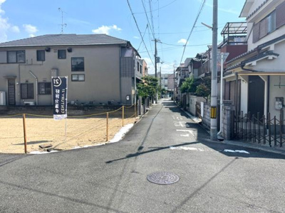 【前面道路含む現地写真】 | Taisei Palace西楠の里町 | 前面道路幅員西側約4ｍです！