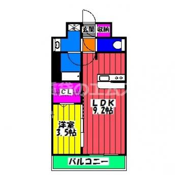 【間取り】 | ＬＡＮＤＩＣ ＰＲＥＭＩＵＭ 0１１５ | ＬＡＮＤＩＣ　Ｏ１１５の間取り