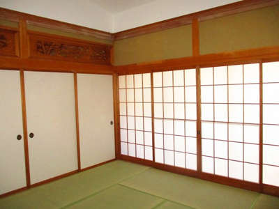 【和室】 | 辰野町赤羽　中古住宅⑨ | １階和室 8帖