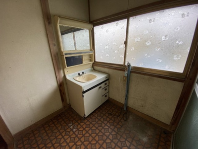 【洗面所】 | 辰野町赤羽　中古住宅⑨