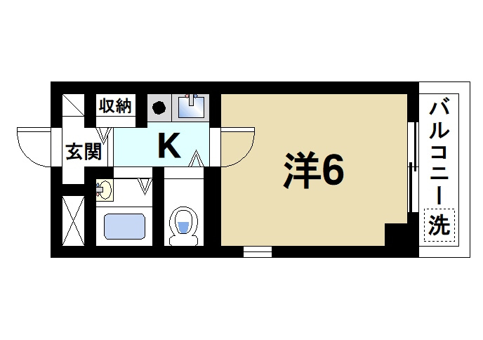 コーポ三和新大宮2号館の間取り