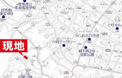 【地図】 | 高崎市石原町の中古住宅