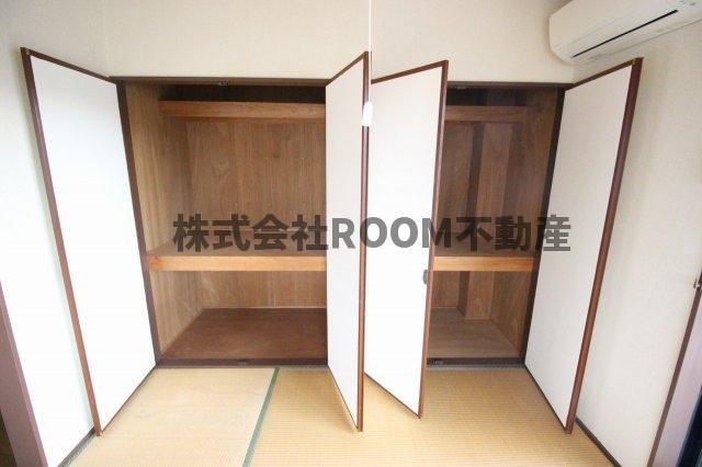 グリーンコートM　Ⅲ・Ⅳの収納|専用の収納スペースです