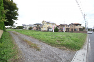 【外観】 | 川越市笠幡　建築条件なし売地　JR川越線『笠幡駅』徒歩18分　【霞ヶ関西小学区】