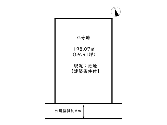 【土地図】 | 姫路市網干区北新在家／全4区画