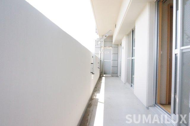 長嶺グリーンマンションのバルコニー