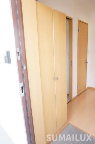 長嶺グリーンマンションの玄関