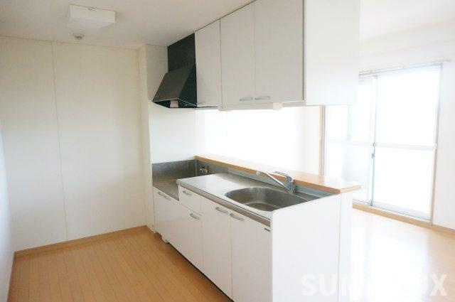 長嶺グリーンマンションのキッチン